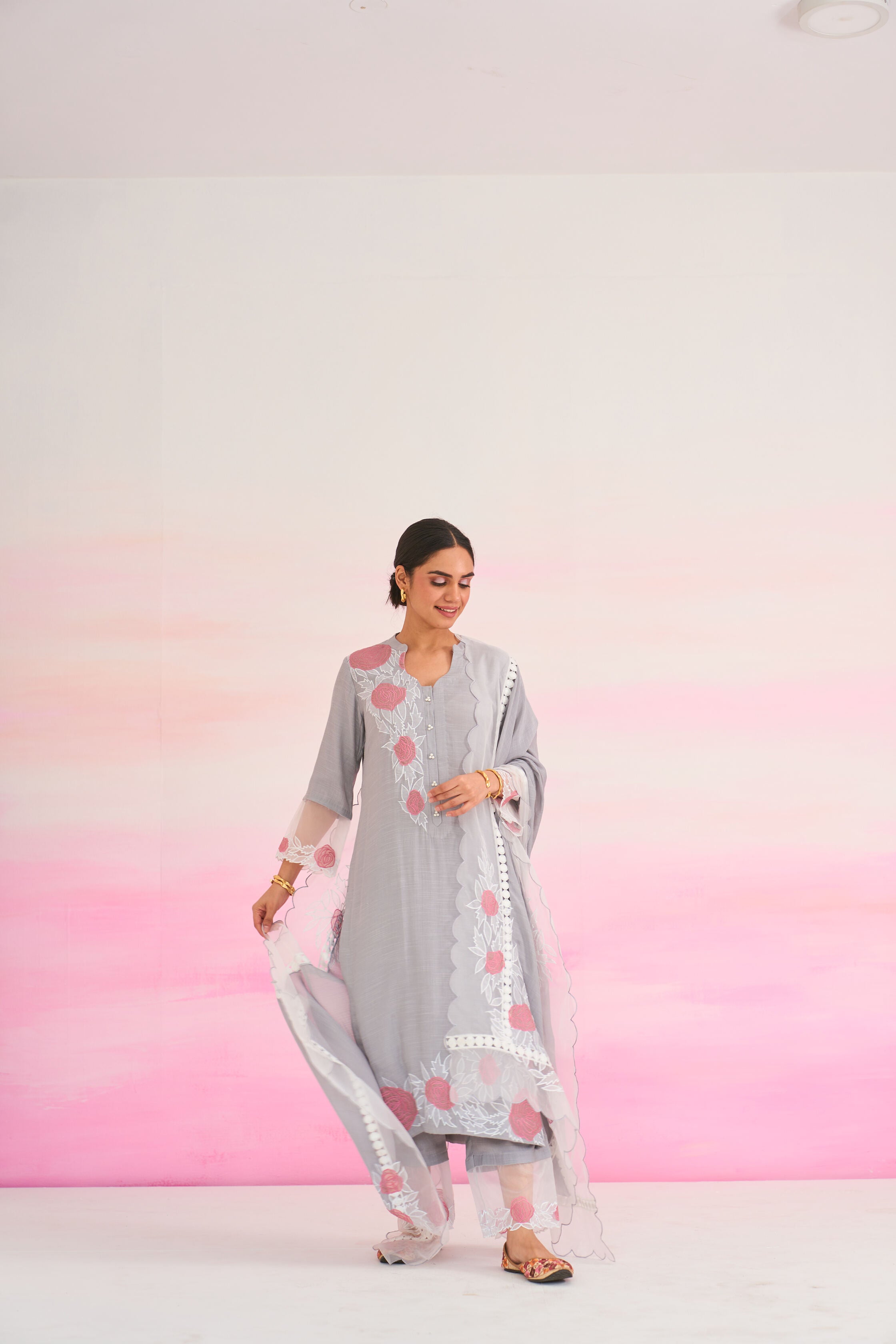 ROSE KURTA SET