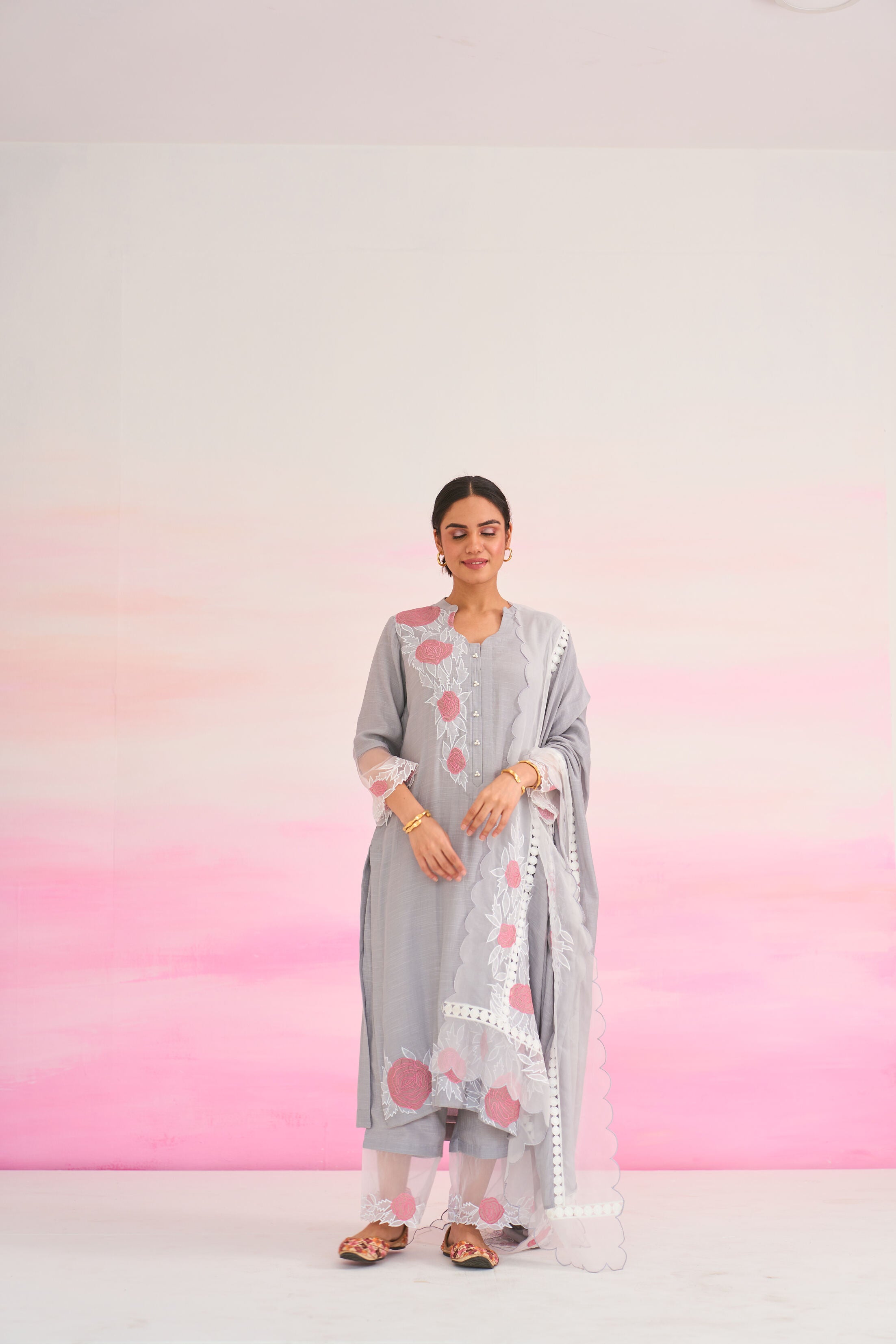 ROSE KURTA SET