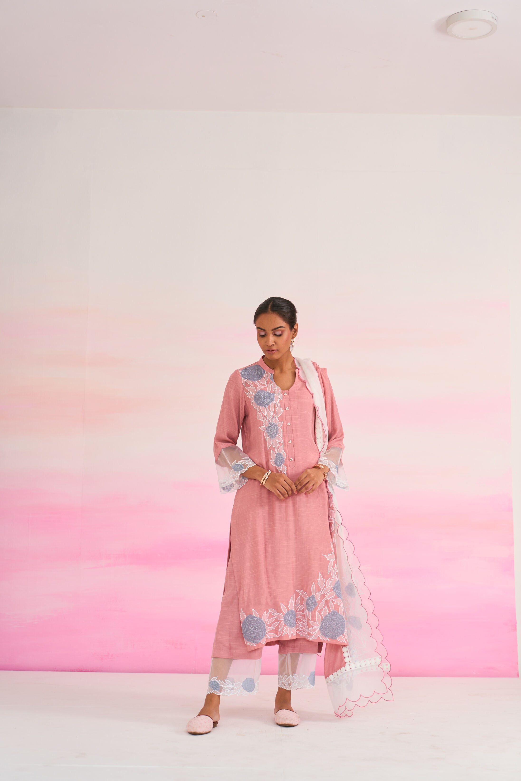 ROSE KURTA SET