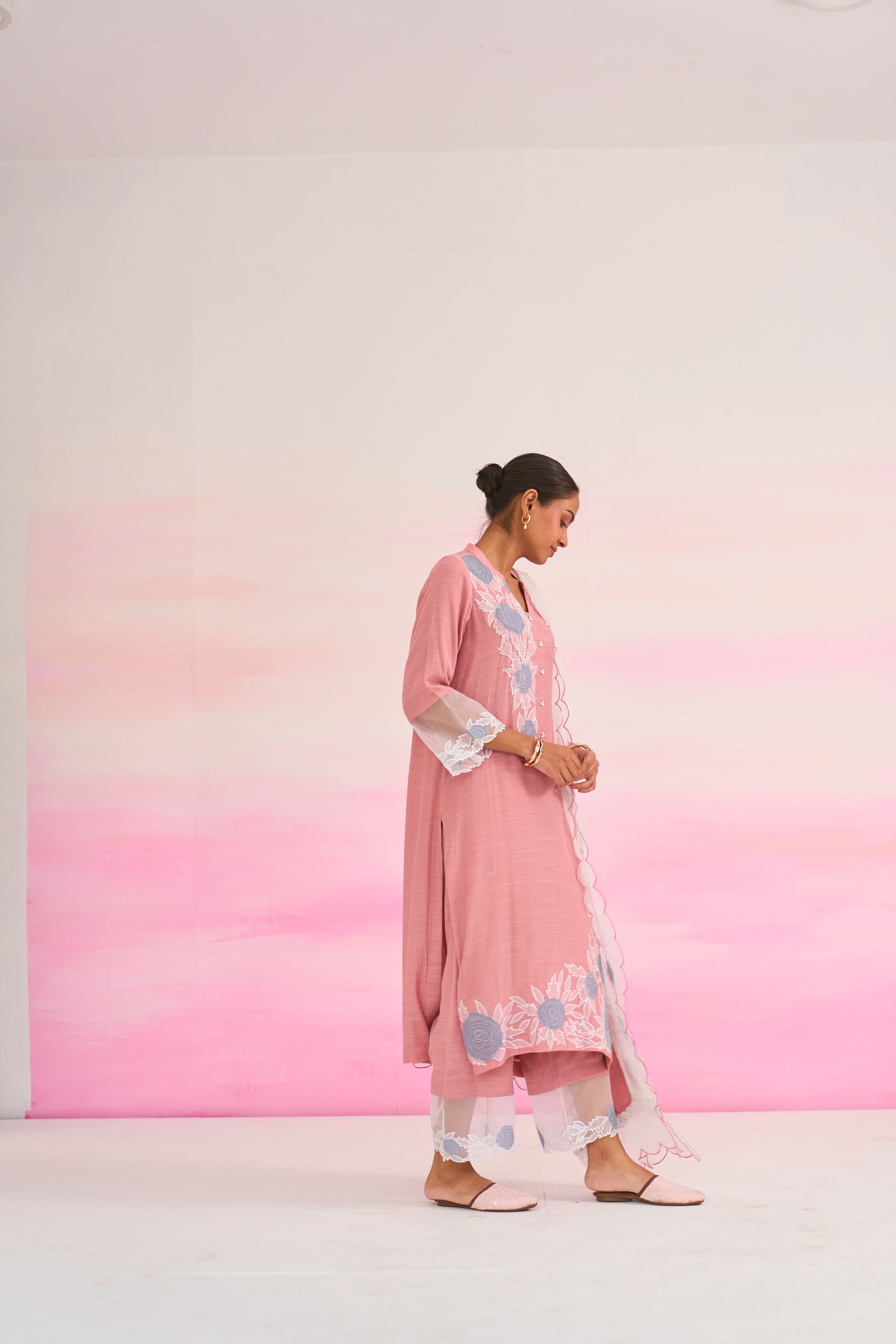 ROSE KURTA SET