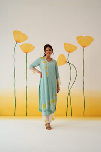 ROSE KURTA SET